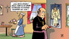 Cartoon: Kondome (small) by Harm Bengen tagged kondome präservativ vatikan papst benedikt lockerung erlaubnis verbot hiv aids pfarrer priester kirche sexualität weihnachten advent adventskalender überraschung