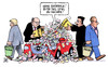 Cartoon: OPEL-Bieterwettstreit (small) by Harm Bengen tagged opel,gm,bieterwettstreit,subventionen,steuereleichterungen,staatshilfe,belgien,spanien,england,polen,brüderle,wirtschaftsminister,verheugen,eu