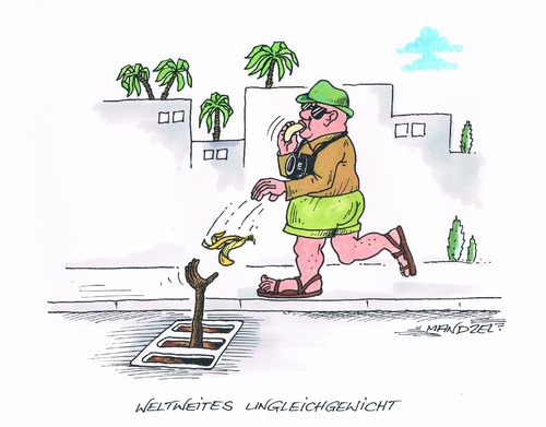 Cartoon: Aus dem UN-Weltbericht (medium) by mandzel tagged armut,reichtum,entwicklung,armut,reichtum,entwicklung