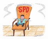 Cartoon: SPD-Kanzlerkandidat (small) by mandzel tagged gabriel,spd,kanzlerkandidat,bedenken,umfragewerte,wahljahr