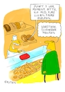 Cartoon: Schweizer Wecken (small) by Holga Rosen tagged bäcker,wecker,bvb