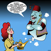 Cartoon: Breast enhancement (small) by toons tagged genie,in,bottle,breast,enhancement,three,wishes,terms,and,conditions,plastic,surgery