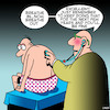 Cartoon: Good medical advice (small) by toons tagged breathing,medical,check,up,good,advice,ageing