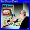 Cartoon: Monopoly Bitcoins (small) by toons tagged bitcoins,currencies,monopoly