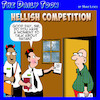 Cartoon: Satan (small) by toons tagged jehovahs,witnesses,mormons