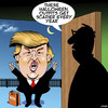 Cartoon: Scary Halloween outfit (small) by toons tagged donald trump halloween us elections politics monsters trick or treat