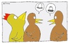 Cartoon: Eier (small) by Müller tagged eier,huhn,hühner,hahn