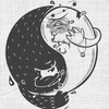 Cartoon: yingYan (small) by bkopf tagged ying,yan,yin,yang,bkopf