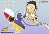 Cartoon: Deutschland in Euro 2012 (small) by omomani tagged ozil,germany,real,madrid,ukraine,poland,euro,12