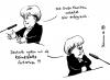 Cartoon: Erfolg! (small) by Pfohlmann tagged merkel bundeskanzlerin große koalition pressekonferenz
