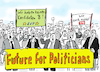 Cartoon: Future for Politicians (small) by Pfohlmann tagged 2019,future,fridays,for,politicians,ämter,kandidaten,eu,kommissionspräsident,evp,kandidat,weber,union,csu,cdu,spd,nahles,fraktionsvorsitz,parteien,politiker,schüler,klimaschutz,klimawandel,proteste,streiks,demo,planet