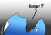 Cartoon: Welthunger (small) by Pfohlmann tagged karikatur,cartoon,2014,welt,global,globus,weltkugel,welternährungskonferenz,uno,rom,un,hunger,hungerkatastrophe,essen,ernährung,dritte,entwicklungsländer,afrika,erdteil,kontinent