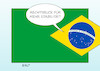 Cartoon: Brazil first (small) by Erl tagged politik,brasilien,brasil,brazil,wahl,präsident,präsidentschaftswahl,erster,wahlgang,sieger,jair,messias,bolsonaro,rechtspopulismus,rechtsextremismus,nationalismus,rassismus,homophobie,abholzung,regenwald,agrarlobby,trump,tropen,rechtsruck,stabilität,instabilität,karikatur,erl