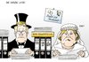 Cartoon: Die große Liebe (small) by Erl tagged union,cdu,csu,fdp,köalition,hochzeit,kleinkrämer,finanzen,steuern,tricks,liebe