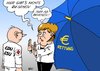 Cartoon: Euro-Rettung (small) by Erl tagged eu,euro,krise,schulden,rettung,rettungsschirm,bundeskanzlerin,angela,merkel,kurs,zickzackkurs,geheimnis,transparenz,partei,koalition,regierung,cdu,csu,fdp,zustimmung,abnicken