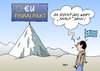 Cartoon: Fiskalpakt (small) by Erl tagged eu,euro,krise,schulden,gipfel,fiskalpakt,schuldenbremse,hintertürchen,griechenland,skalp,kahlschlag,sparkurs,pleite