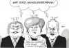 Cartoon: Große Koalition (small) by Erl tagged spd cdu csu beck merkel huber