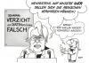 Cartoon: Schavan rettet die Politik (small) by Erl tagged annette,schavan,diäten,verzicht,politiker
