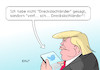 Cartoon: Trump dementiert (small) by Erl tagged usa,präsident,donald,trump,rechtspopulismus,nationalismus,rassismus,einwanderung,einwanderer,afrika,haiti,bezeichnung,beschimpfung,dreckslochländer,dementi,twitter,karikatur,erl