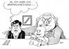 Cartoon: Uneheliches Kind (small) by Erl tagged deutsche,bank,usa,finanzkrise,