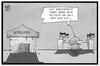Cartoon: Armutsbericht (small) by Kostas Koufogiorgos tagged karikatur,koufogiorgos,illustration,cartoon,armutsbericht,bundestag,parlament,politik,armut,reichtum,haus,dach,schulden,überschuldung,statistik