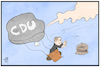 Cartoon: CDU-Wahlprogramm (small) by Kostas Koufogiorgos tagged karikatur,koufogiorgos,illustration,cartoon,cdu,wahlprogramm,ballon,luft,laschet,wahljahr
