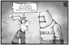 Cartoon: Ebola und Streik (small) by Kostas Koufogiorgos tagged karikatur,koufogiorgos,illustration,cartoon,michel,ebola,streik,epidemie,krankheit,virus,politik,gesundheit