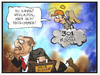 Cartoon: Erdogan in Deutschland (small) by Kostas Koufogiorgos tagged karikatur koufogiorgos illustration cartoon erdogan türkei deutschland wahlkampf soma bergmann kumpel engel toter politik