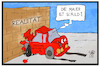 Cartoon: Erdogans Wirtschaftspolitik (small) by Kostas Koufogiorgos tagged karikatur,koufogiorgos,illustration,cartoon,erdogan,wirtschaftspolitik,crash,crashtest,auto,tuerkei,lira,währung,geld,realität