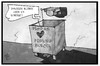 Cartoon: Festung Europa (small) by Kostas Koufogiorgos tagged karikatur,koufogiorgos,illustration,cartoon,pegida,festung,europa,wc,toilette,klo,schießbefehl,klohäuschen,islamfeindlichkeit