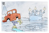 Cartoon: Glatte Straßen (small) by Kostas Koufogiorgos tagged karikatur,koufogiorgos,auto,eisregen,glatt,kür,wertung,eiskunstlauf