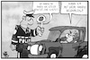 Cartoon: Handy Bezahldienst (small) by Kostas Koufogiorgos tagged karikatur,koufogiorgos,illustration,cartoon,handy,smartphone,bezahldienst,apple,pay,polizei,kontrolle,verkehr,bussgeld