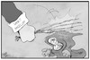 Cartoon: Sachsen-Anhalt (small) by Kostas Koufogiorgos tagged karikatur,koufogiorgos,illustration,cartoon,nikolaustag,rute,stahlknecht,sachsen,anhalt,innenminister,entlassung,bestrafung,koalitionskrise,cdu,streit,innenpolitik,bundesland