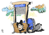 Cartoon: Schlecker (small) by Kostas Koufogiorgos tagged schlecker,insolvenz,job,arbeit,angestellte,arbeitsplatz,wirtschaft,karikatur,kostas,koufogiorgos