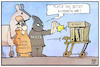 Cartoon: Stasi-Unterlagenbehörde (small) by Kostas Koufogiorgos tagged karikatur,koufogiorgos,illustration,cartoon,stasi,unterlagenbehörde,ddr,social,media,überwachung,cookies,internet,digitalisierung,trojaner,hacker