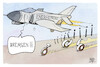 Cartoon: Strom- und Gaspreisbremse (small) by Kostas Koufogiorgos tagged karikatur,koufogiorgos,strom,gas,energie,kosten,geld,preis,flugzeug,bremse