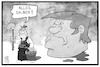 Cartoon: Trump-Sonderermittlung (small) by Kostas Koufogiorgos tagged karikatur,koufogiorgos,illustration,cartoon,trump,sonderermittlung,mueller,putzen,sauber,rein,waschen,usa,präsident