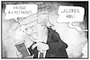 Cartoon: Trump droht dem Iran (small) by Kostas Koufogiorgos tagged karikatur,koufogiorgos,illustration,cartoon,trump,twitter,smartphone,mobile,handy,soziale,netzwerke,social,media,iran,drohung,krieg,hirn,usa,präsident,politik