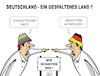 Cartoon: Gespaltenes Land? (small) by JotKa tagged krawalle,rechte,linke,migration,demonstration,spaltungen,chaoten,radikale,gutmenschen,extremismus,parteien,politiker,bürger