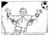 Cartoon: Papst im Olympiastadion (small) by Micha Strahl tagged micha,strahl,papst,berlinbesuch,olympiastadion