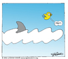 Cartoon: JAWS (small) by CIGDEM DEMIR tagged cigdem,demir,bird,jaws