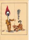 Cartoon: matches (small) by Dluho tagged fire,