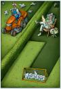 Cartoon: green ekonomy (small) by kurtu tagged kurtu