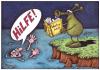 Cartoon: hilfe! (small) by kurtu tagged no 