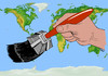 Cartoon: maya brush (small) by Medi Belortaja tagged maya,brush,apocalipse,earth,world,2012
