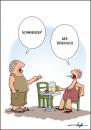 Cartoon: Schwanger oder was? (small) by luftzone tagged fun,lustig,cartoon,man,frau,schwanger,woman,biergarten,bier,zigarette,humor