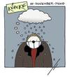 Cartoon: Novembermood (small) by badham tagged hammel björn badham kater köpcke bad weather november cloudy