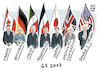 Cartoon: G7 Gipfel in Taormina Trump (small) by Schwarwel tagged donald,trump,us,usa,amerika,president,präsident,auslandsreise,sizilien,g7,gipfel,flüchtlinge,geflüchtete,karikatur,schwarwel,merkel,deutschland,frankreich,italien,politiker,japan,great,britain,politik,aussenpolitik