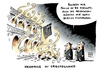 Cartoon: Krawalle Griechenland (small) by Schwarwel tagged friedlich,protest,sparmaßnahmen,griechenland,krawalle,karikatur,schwarwel