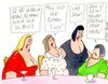 Cartoon: romantisch (small) by Peter Thulke tagged frauen,männer